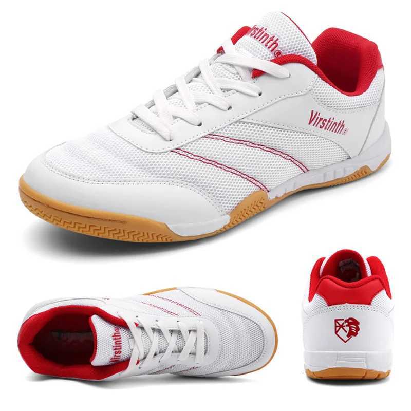 VIRSTINTH Pro Light Weight Badminton Shoes for Adt Kid Table Tennis Footwears Size 36-45 Breathable Footwears for Volleyball Y251107