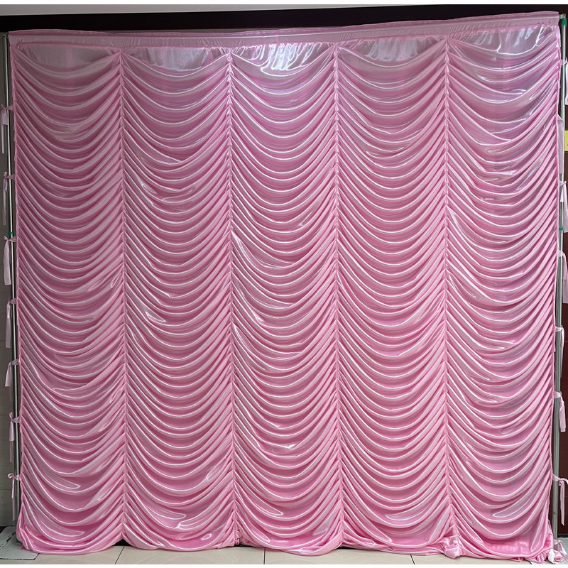 Wedding Decorations Water Ripple Yarn Curtain for Wedding Stage