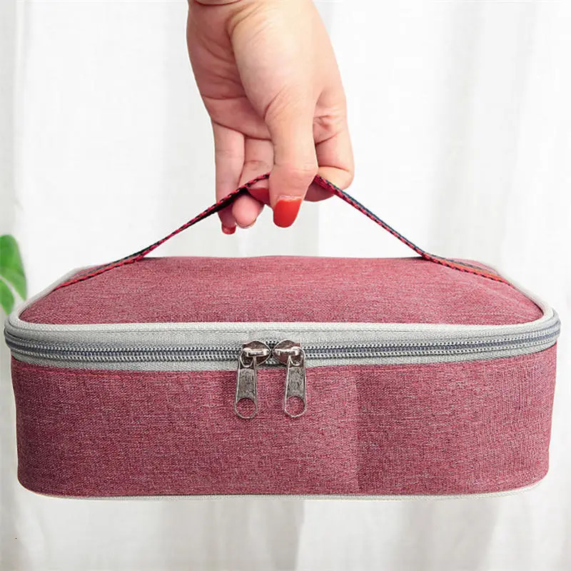 Portable cooler bag ice pack lunch box insulated packaging food picnic 250401