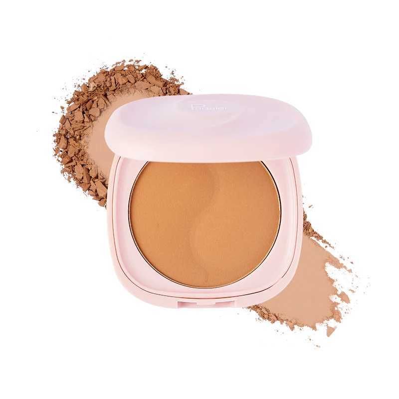 Control Concealer Compact with Mirror Puff and Natural Matte Finish - Durable Flawless Facial Makeup PowderXJ250407