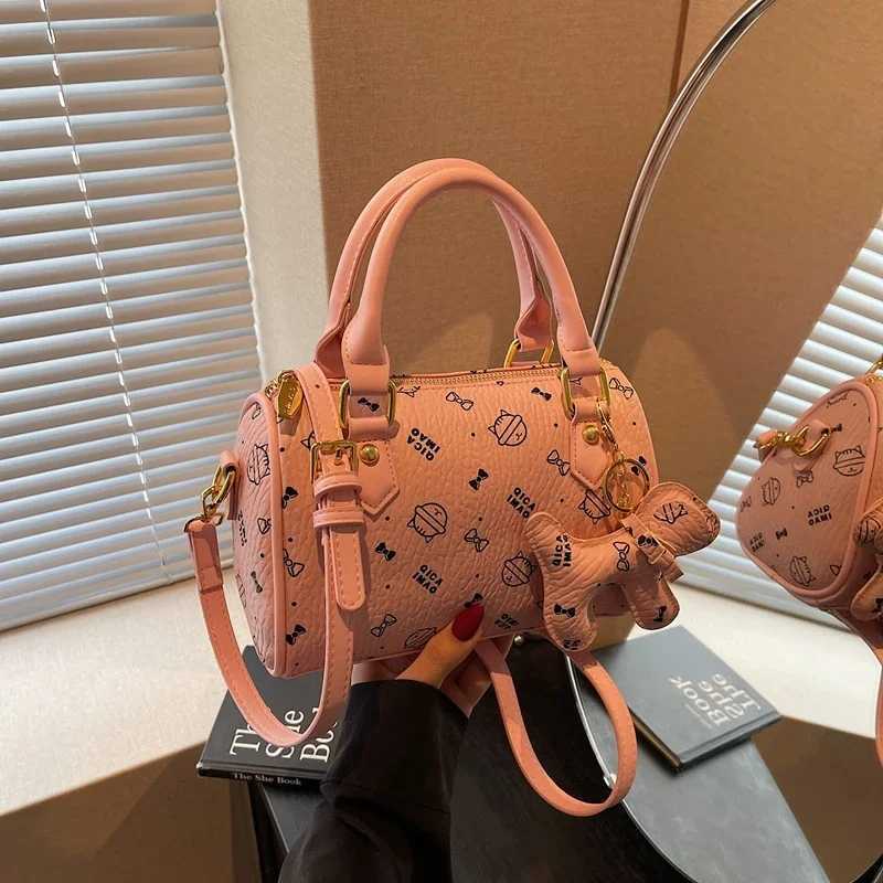 Trendy Letter Crossbody Handbag With Simple Solid Color And Minimalist Style Perfect For Business WomenW251106