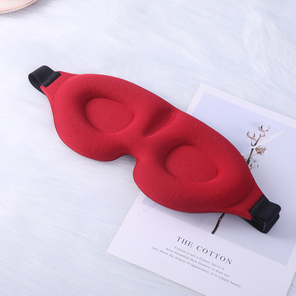 New 3D Stereoscopic No-Wing Eye Mask for Sleep, Stereoscopic Eyes, Breathable, Light-Blocking, Slow-Recovery, for Men and Women
