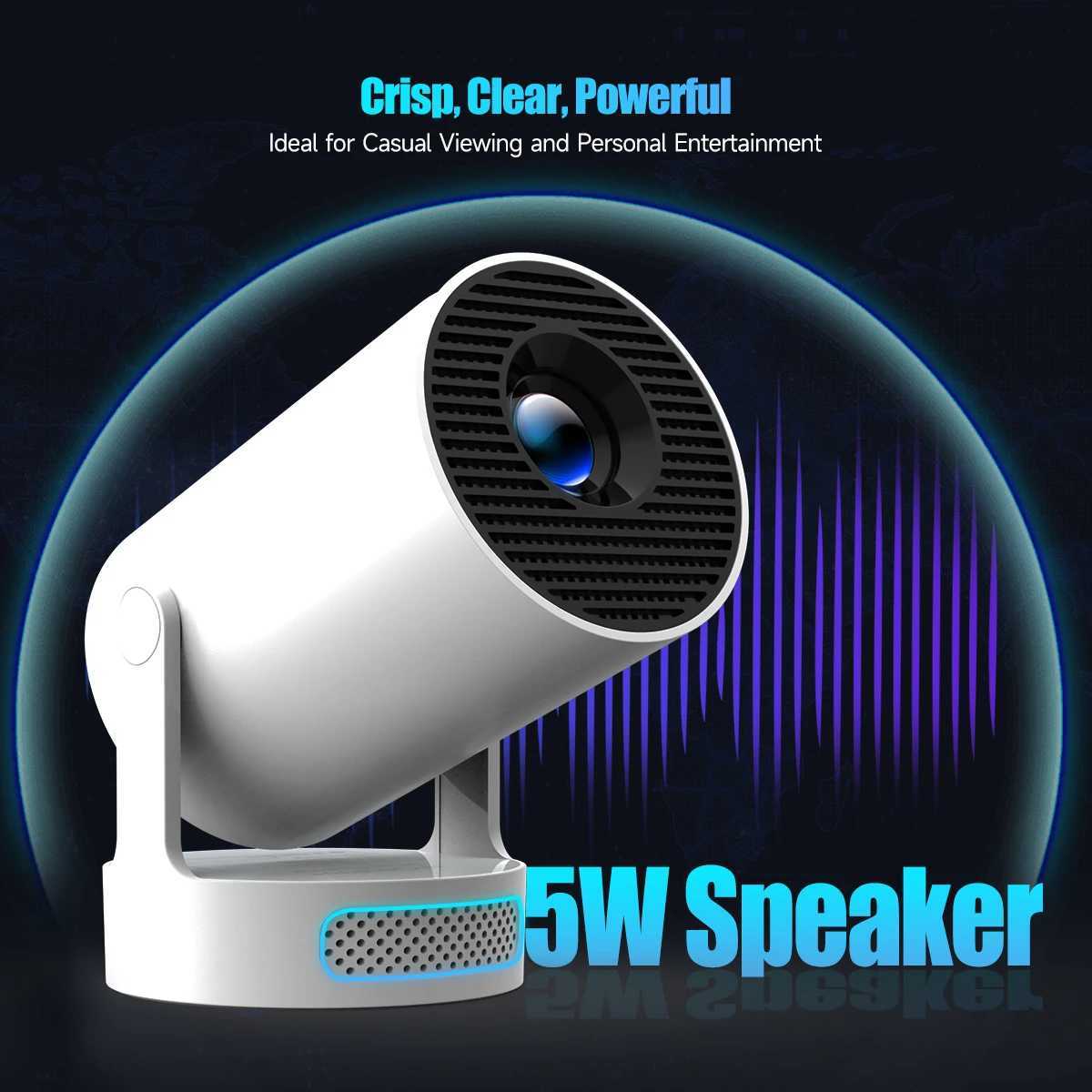 Magcubic 4K HY300 Pro + Projector Built in 5W Speaker 1280*720P Android 11 8000 Lumens Wifi6 BT5.4 Outdoor Portable Projector X250407