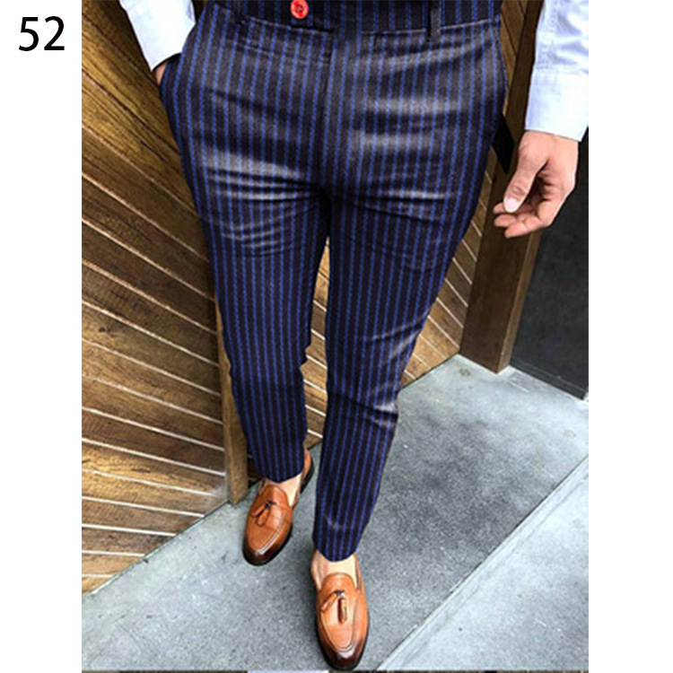 Designer mens Pants Fashion Luxury Casual Slim Print Sport Pant high Street party mens pencil trouser Hip Hop S-3XL