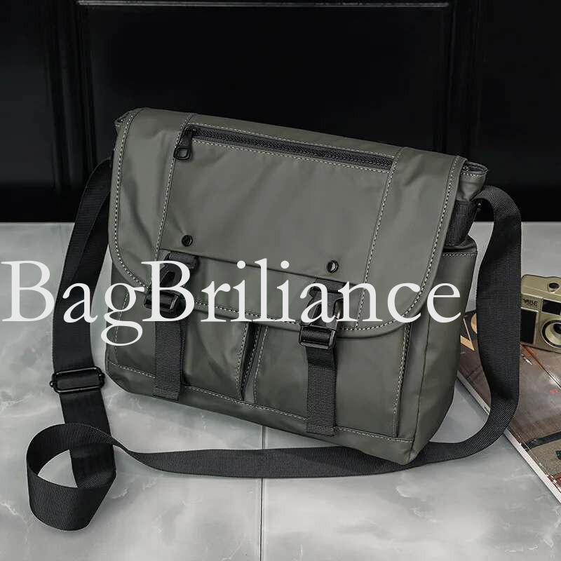 Vintage Style Men's Vintage Shoulder Outdoor Messenger Oxford Crossbody Bag Men's Sg Bag