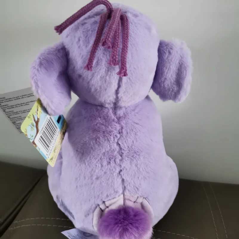 BEAST KINGDOM plush toys 26cm Pooh Friends Lumpy Heffalump Doll Cute Stuffed Animals Purple Elephant Toys For Kids Gifts C251107
