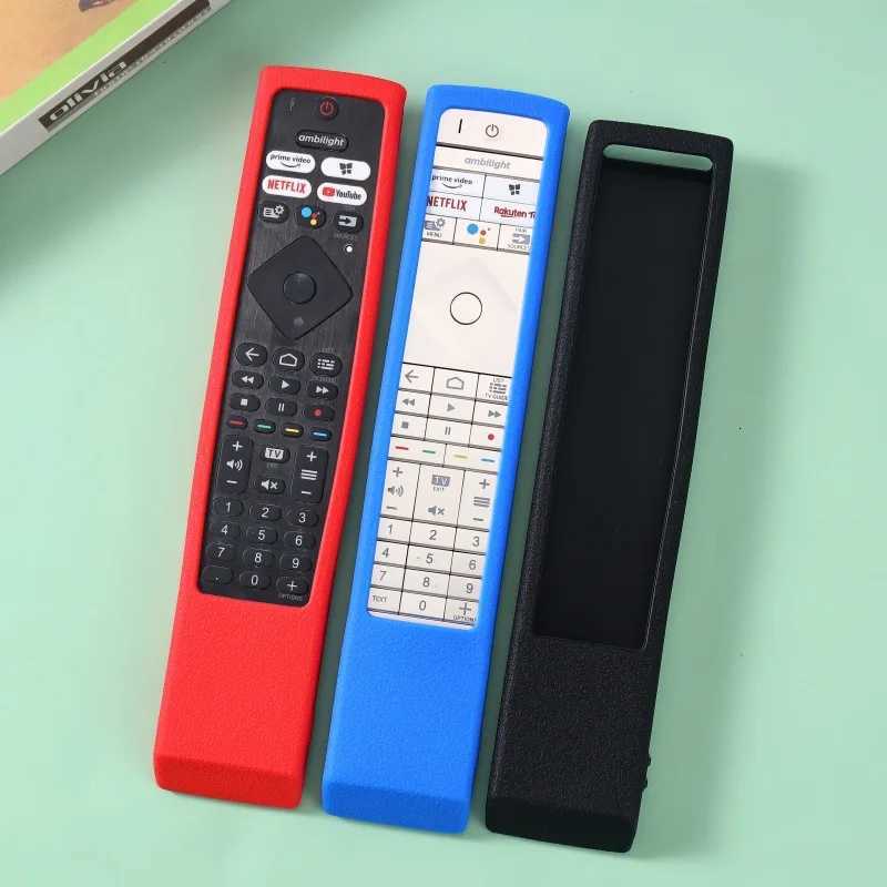 Silicone Case Fit for Philips Smart TV Remote Control 50PUS8106/12 55PUS8106/12 43PUS7406/12 Protective Cover Anti-Slip K251106