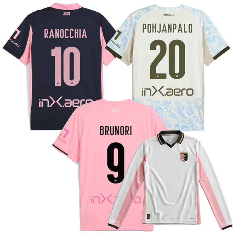 2025 2026 PalermoS FC soccer jersey BRUNORI RANOCCHIA DIAKITE DI MARIANO SEGRE BANI BLIN LE DOUARON PIEROZZI CECCARONI AUGELLO 25 26 football shirt