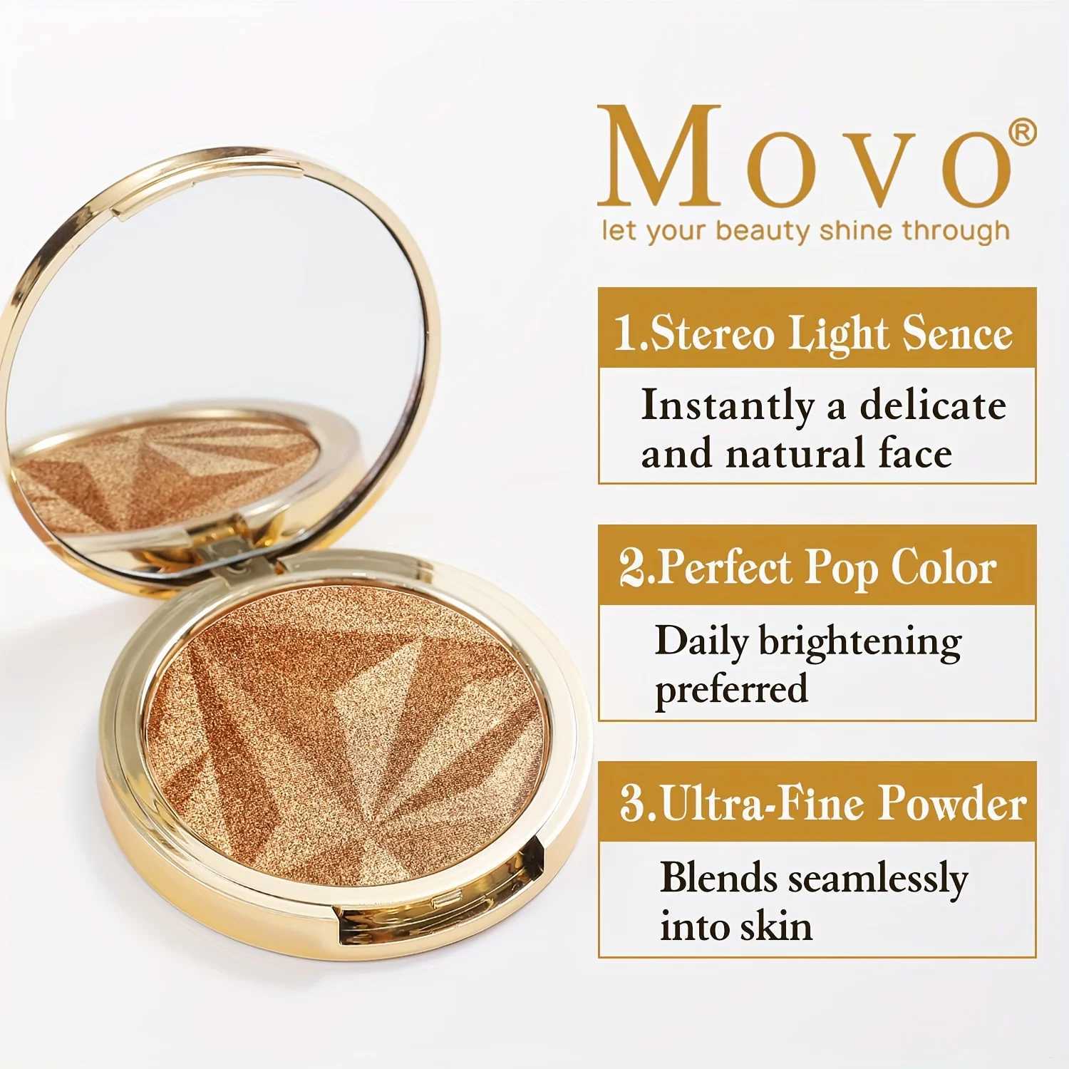 Facial Highlander Palette Glow Bronze Ultra Fine Powder Highlander Makeup Palette Highlander Makeup PaletteXJ250407