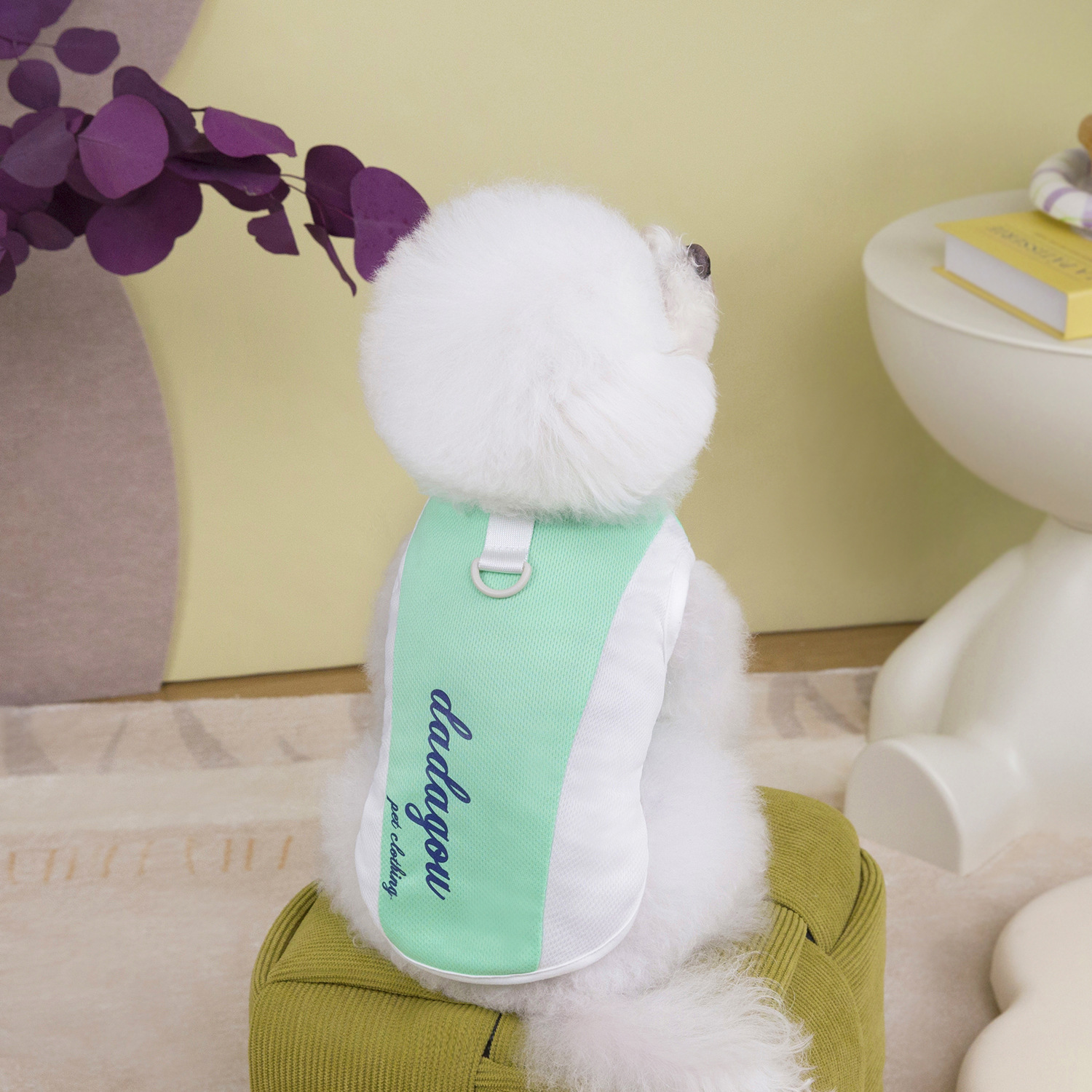 Leisure Dog Shirts Pet Letters Printed Clothes Summer Pet T Shirts Puppy Vest Breathable Dog Outfit Soft Sweatshirt for Chihuahuas Small medium Dogs X