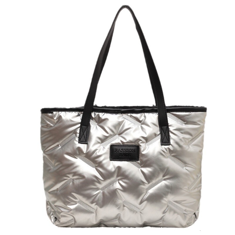 2025S Designer Women S Bag New Winter Single Shoulder Women S Korean Edition Fashion Trend Commuter High Texture Tote Large Capacity Down Bag