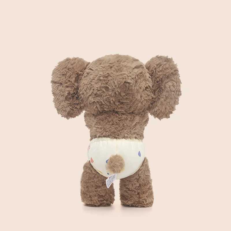 35cm Appease Baby Elephant Plush Toys Companion Elephant Plush Toys Shy Elephant Cartoon Animal Doll Children Birthday Gift C251107