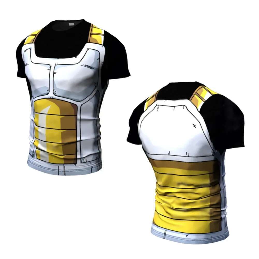 Summer New Cosplay Printed Clothing Fiess Running O-Neck Cartoon Bodybuilding Sport Shirts Tops Gym Men T Shirt