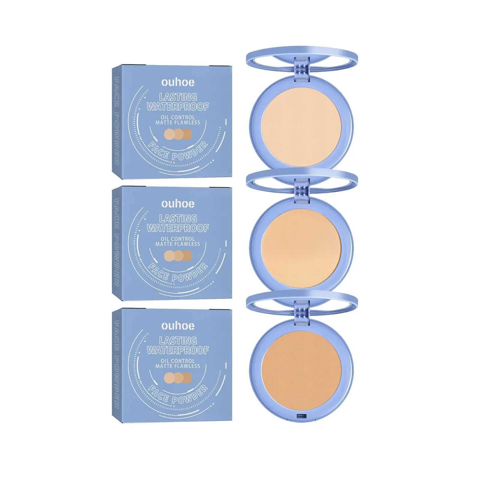 Facial Pressing Powder Oil Control Invisible Hole Waterproof Matte Durable Natural Powder Basic MakeupXJ250407