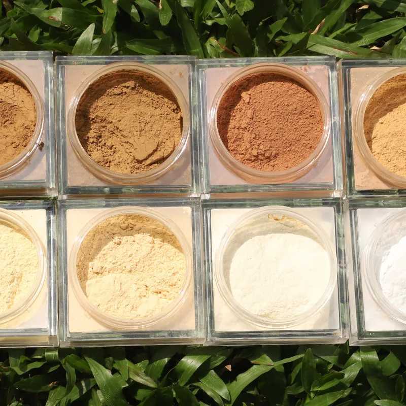 No makeup loose setting powder matte mineral oil control the contour of permanent facial concealerXJ250407