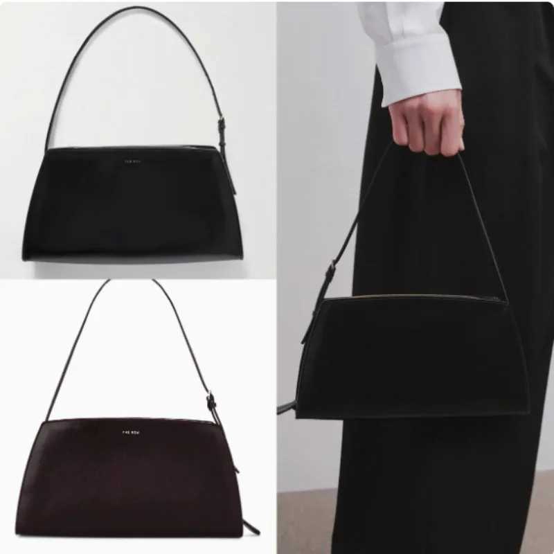 European and American Black Armpit Handbag Niche Womens Dinner Bag FAshionable Hand-held Shoulder Bag Z250407