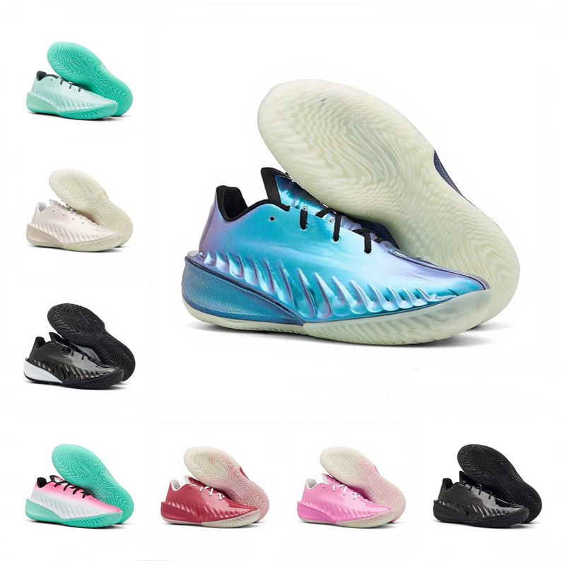 GT Cut 4 Basketball Shoes for sale Persian Violet/Glacier Blue-Black-Chrome Kids men women Sport Shoe Trainner Sneakers US5-US12