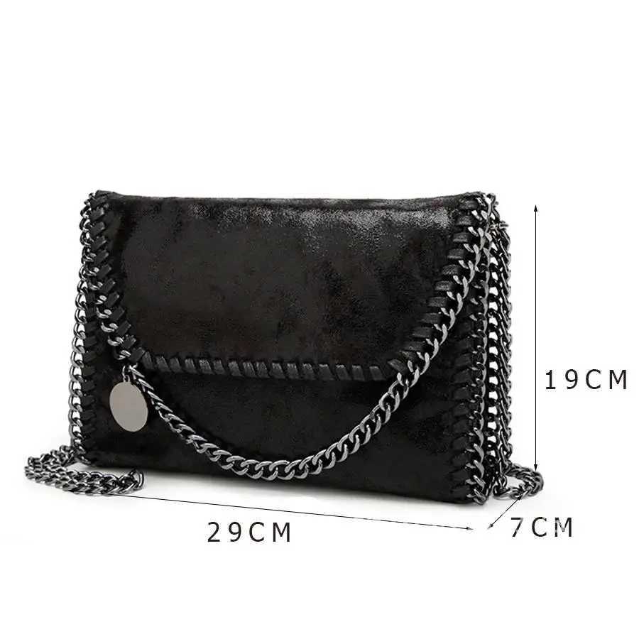 Womens Bag Handbags New Casual Chain One-Shoulder Messenger Bag Trendy Bags Purses Main Clutch a Flap Sac Lady Body SmallC250407