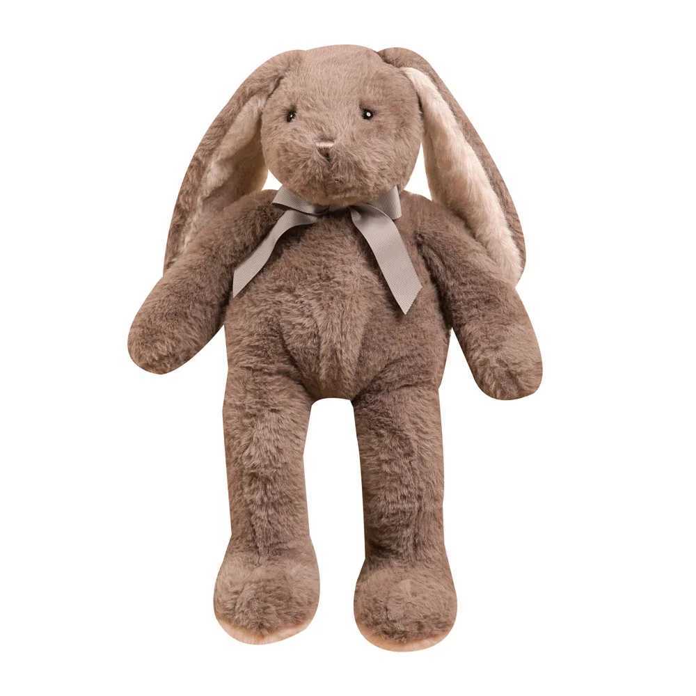 Easter Rabbit Plush Toys Soft Bunny Stuffed Animal Rabbit with Long Ear for Children Accompany Doll Birthday Gift Photo Props C251107
