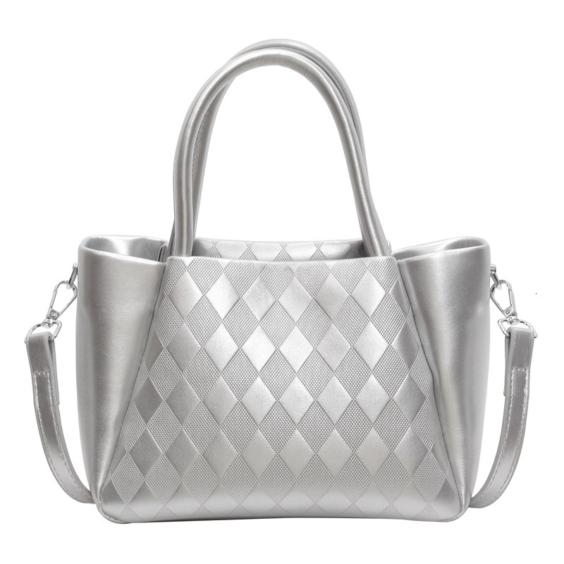 2025S Designer Women S Bag Korean Trendy Handbag Women S Winter New Simple Shoulder Casual Cross Body Texture Design Tote Bag