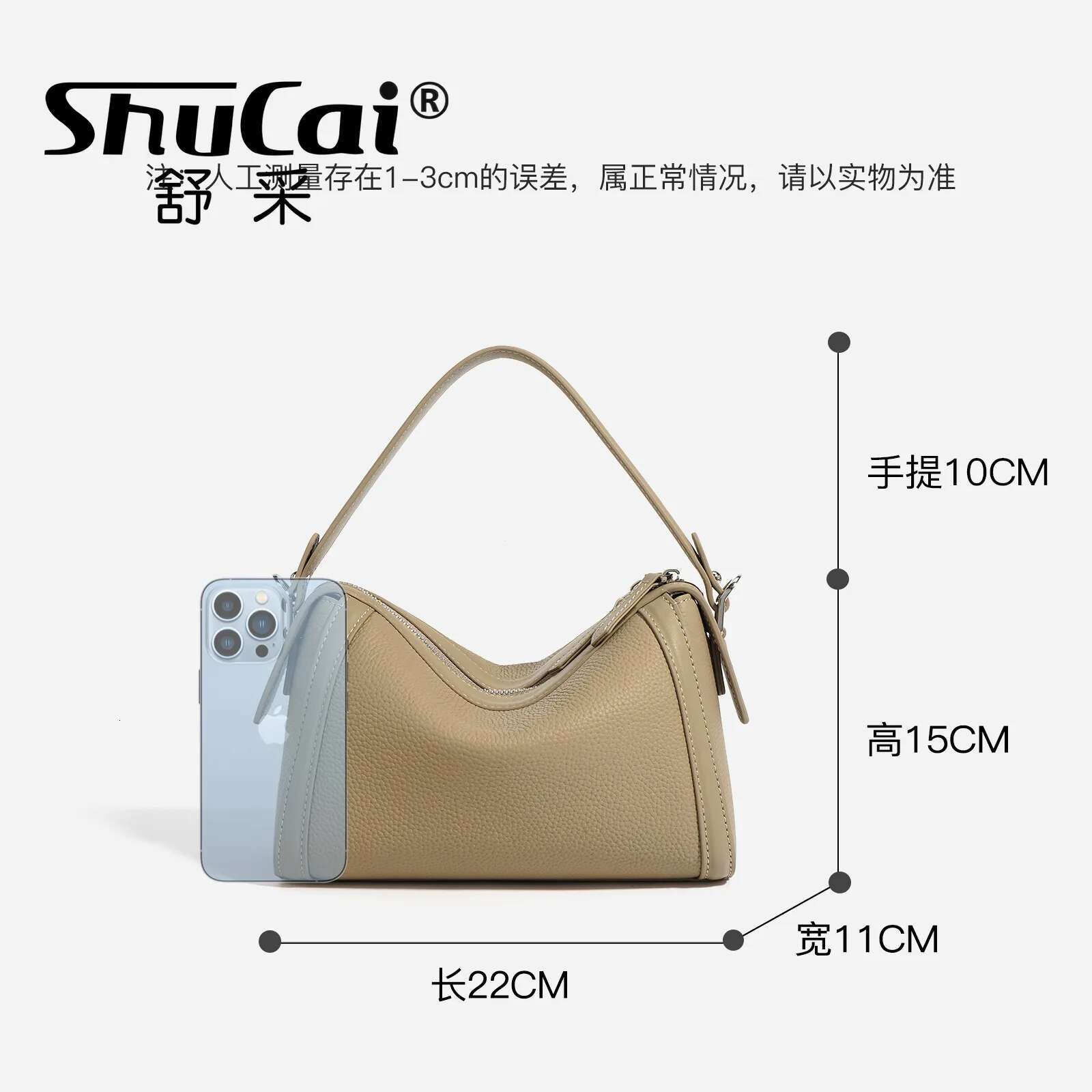 Genuine Leather Head Layer Boston Bag Simple Texture Cowhide Shoulder Crossbody Designer Bags Lurxry For Women Niche New