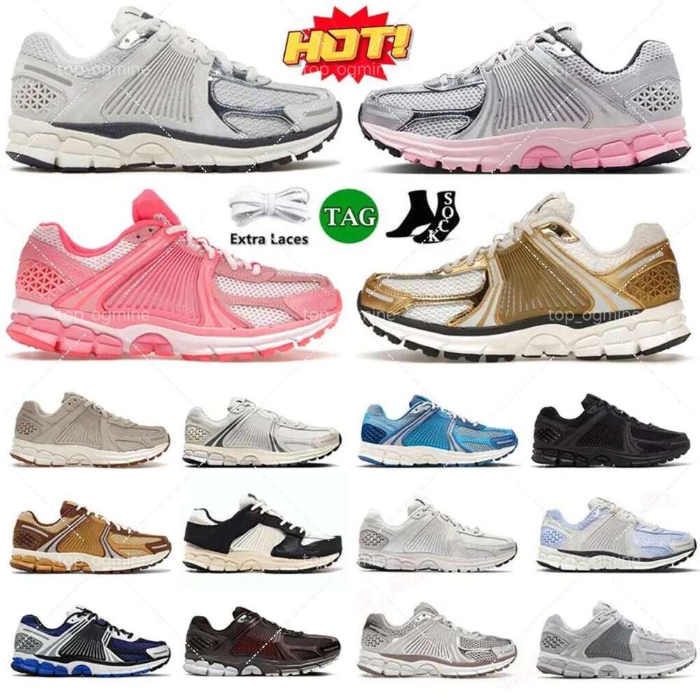 Top Vomero 5 Metallic Gold Running Outdoor Sier Men Women Shoes Photon Dust pink Brown Yellow Ochre Anthracite Triple Black Trainer Grey White Zoom Sneaker