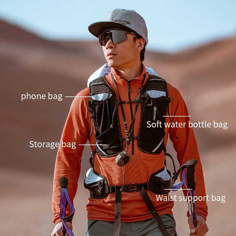 ANMEILU Camping Backpack 40L Large Capacity Waterproof Climbing Bag Ultralight Travel Man Backpack Outdoor Hiking BackpackXJ251106