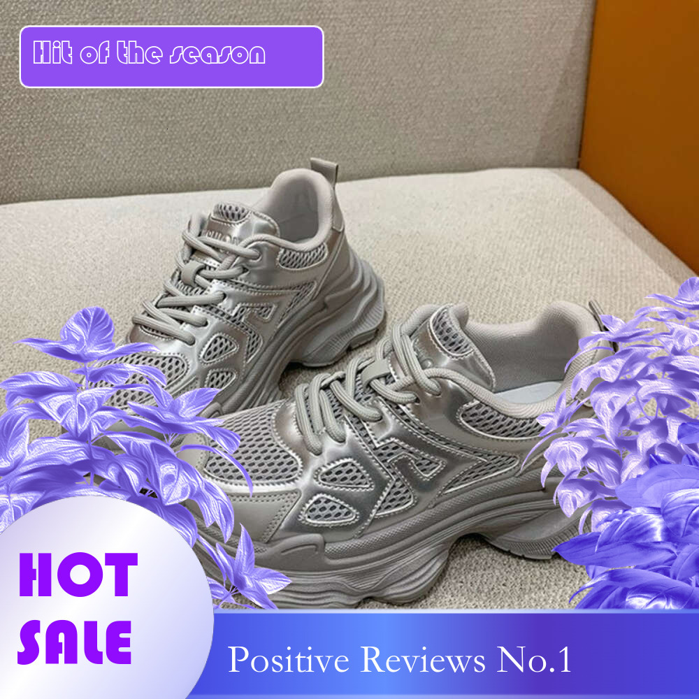 Ddmytiger Ddmytiger Daddy Vulcanize Women Four Seasons New Casual All Match Ladies Light Breathable Thick Sole Increase Running Shoes