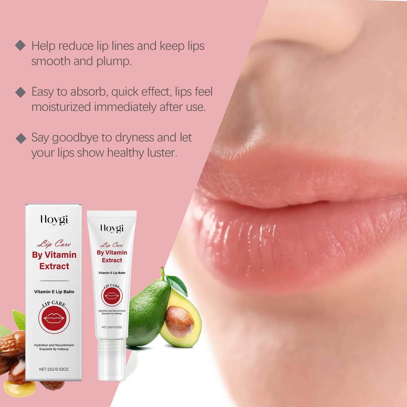 Vitamin E lipstick improves nondestructive anti cracking reduces lip line moisturizing prevents dryness nourishes beauty and health care products W250