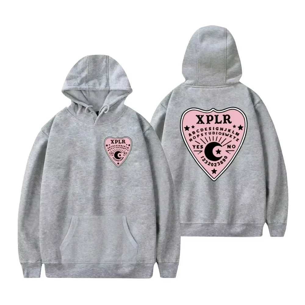 2025 Sam and Colby XPLR Mens and Womens Hooded Sweatshirt Long sleeved Hooded Sweatshirt Warm Street Clothing Winter TopY251107