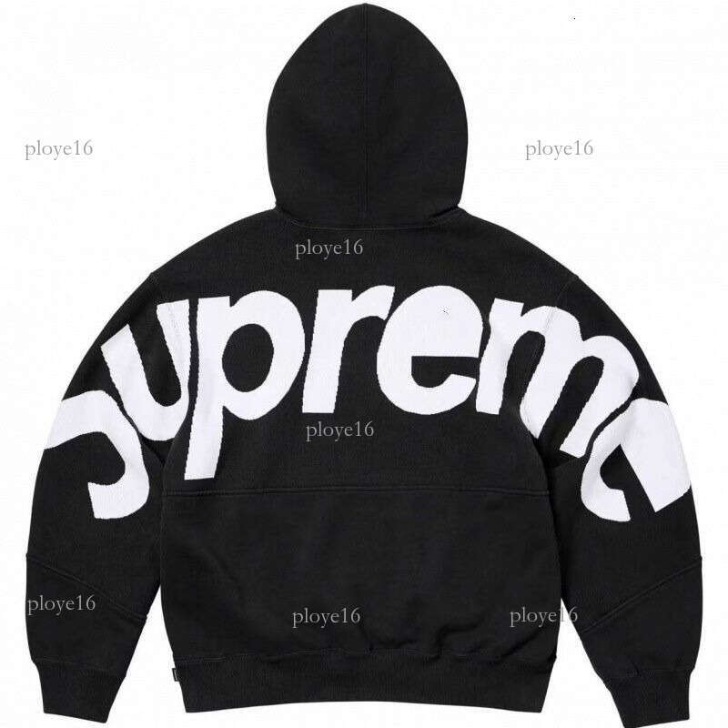Supremely Hoodie Designer Hoodie Classic Hoody American Street Fashion Brand Letter Embroidery Supremely Jacket Cotton Hooded Luxury Fashion Classic Trend 05D