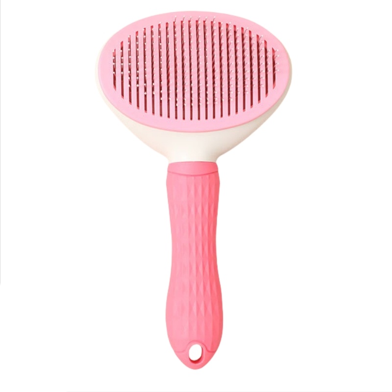 Dog Hair Comb Grooming Brush Pet Comb Self Cleaning Slicker Remove Hairs Brush Pets Dematting Comb Beauty Slickers Dogs Combs
