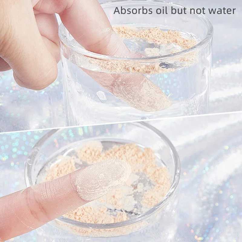 Pine powder oil absorption anhydrous smooth pine oil facial control makeup concealer foundation make-up cosmeticsXJ250407