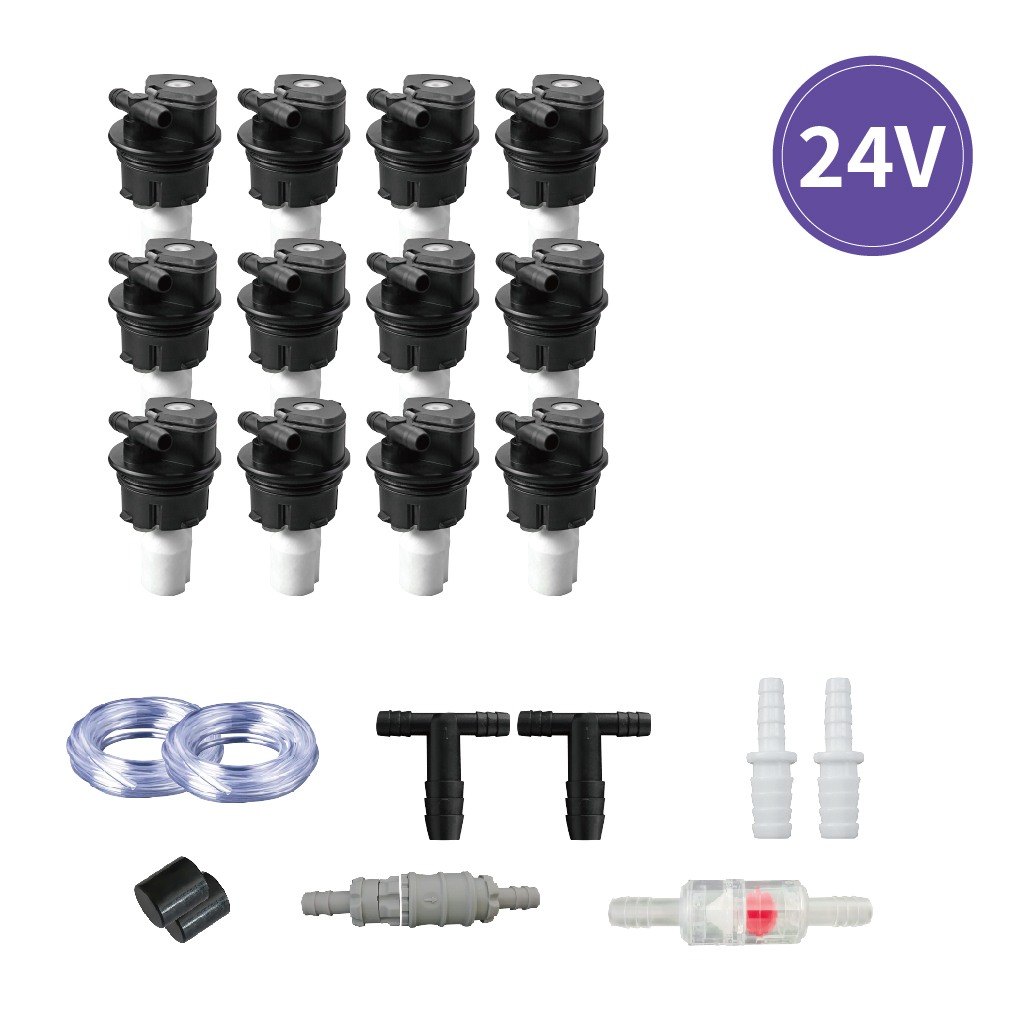 24V Forklift Battery Automatic Water Adding System Battery Watering Technologies Flowrite Battery Watering System
