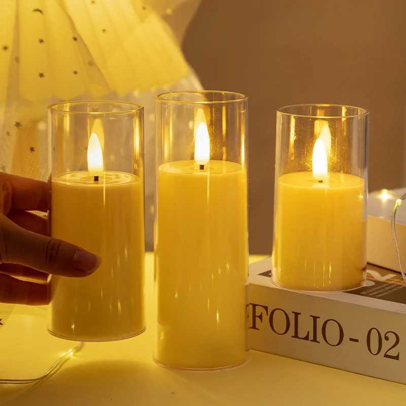 6 Pcs Flameless Candle Lights Bullets And Swinging Led In Three Sizes Available For Aa Battery Powered Gifts And Home Decor W251107