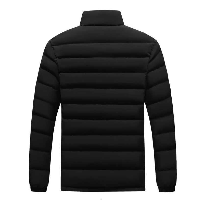 Winter Mens Warm Down Parkas Fashion Men Cotton Thermal Padded Coats Classic Men Stand Collar Windbreaker Warm Jackets ClothingT251107