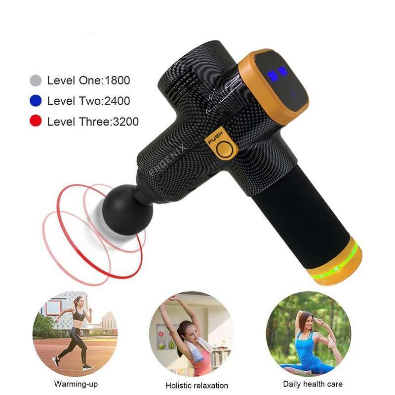 Phoenix A2 Muscle Relaxation Deep Tissue Massager Dynamic Vibrator Back Portable Handheld Display Fascia Gun Massage