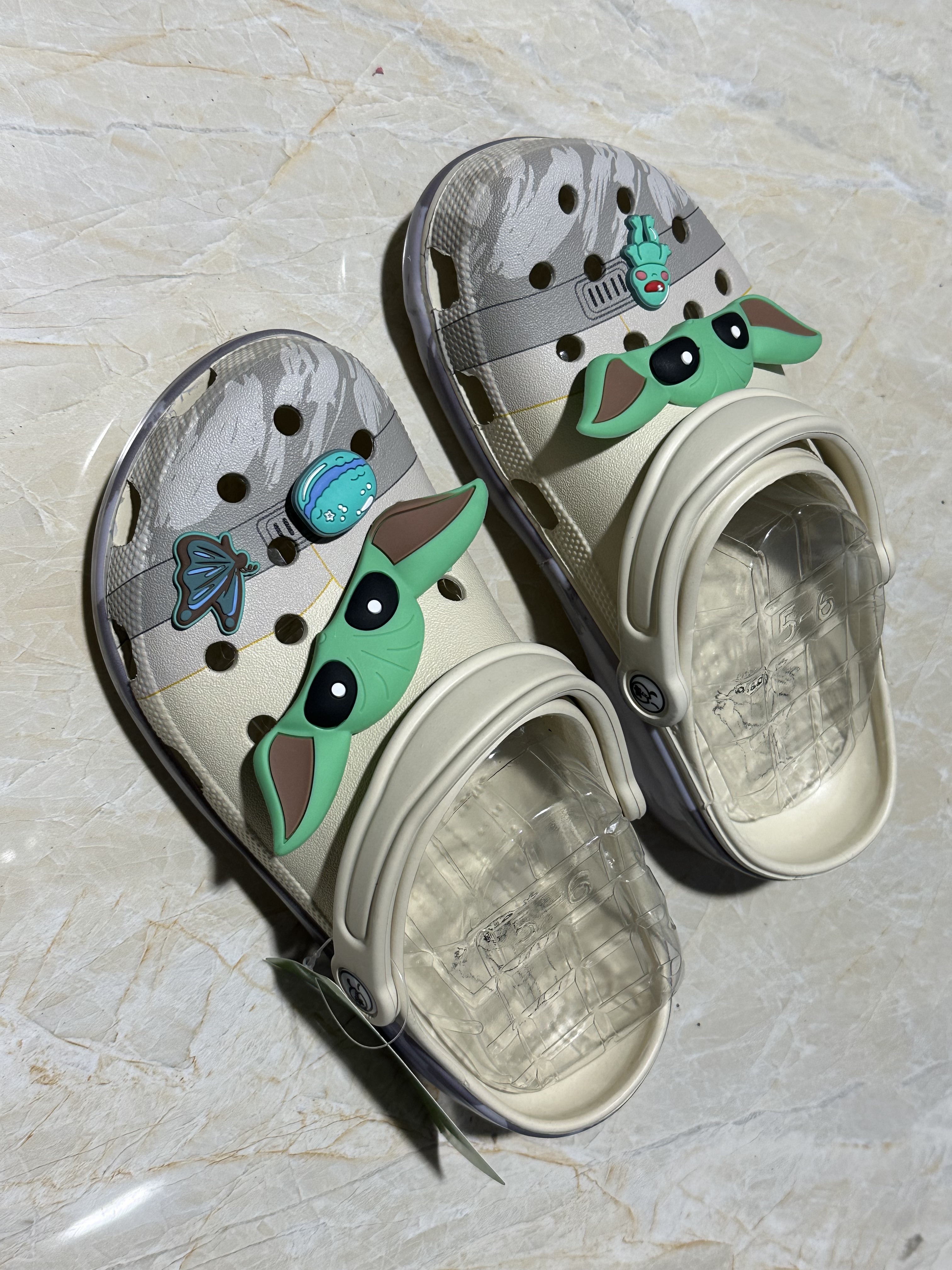 DISNEYNew Croc S Anime-Inspired Slip-Ons Cute Ruby Classic Croc-Style Kids Outdoor Casual Beach Sandals Flip-Flops Christmas Gifts W250623