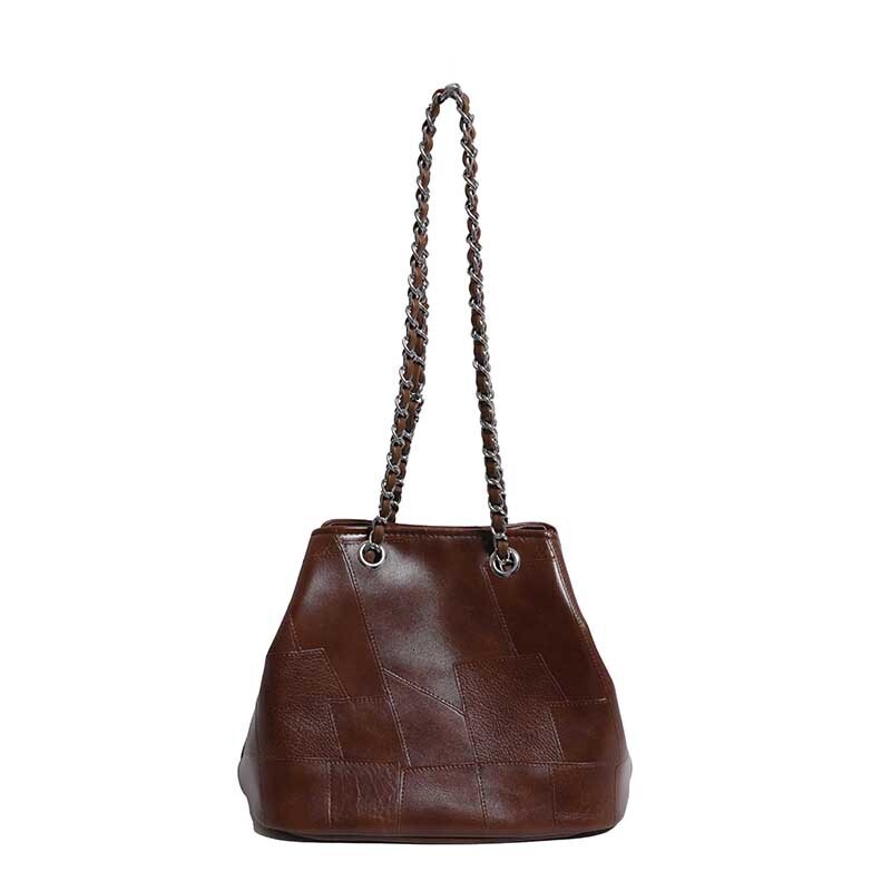 2025S Designer Women S Bag Large Capacity Bucket Women New Fashionable Versatile Chain Shoulder Crossbody Bag With Texture For Work And Commuting Armp