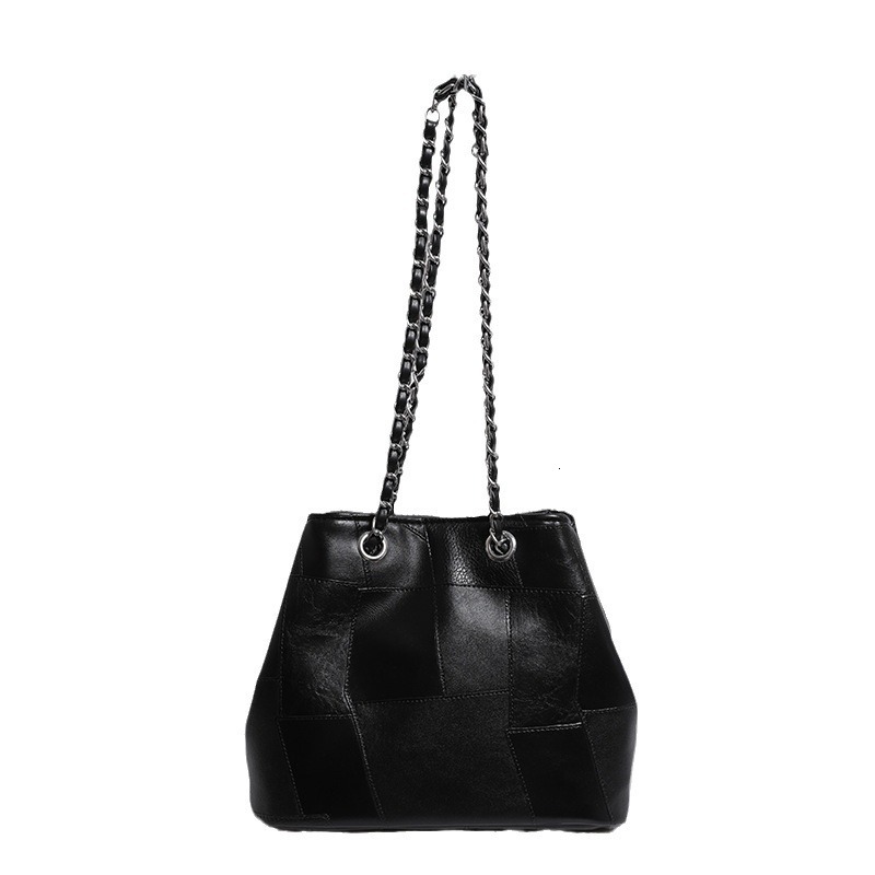 2025S Designer Women S Bag Large Capacity Bucket Women New Fashionable Versatile Chain Shoulder Crossbody Bag With Texture For Work And Commuting Armp