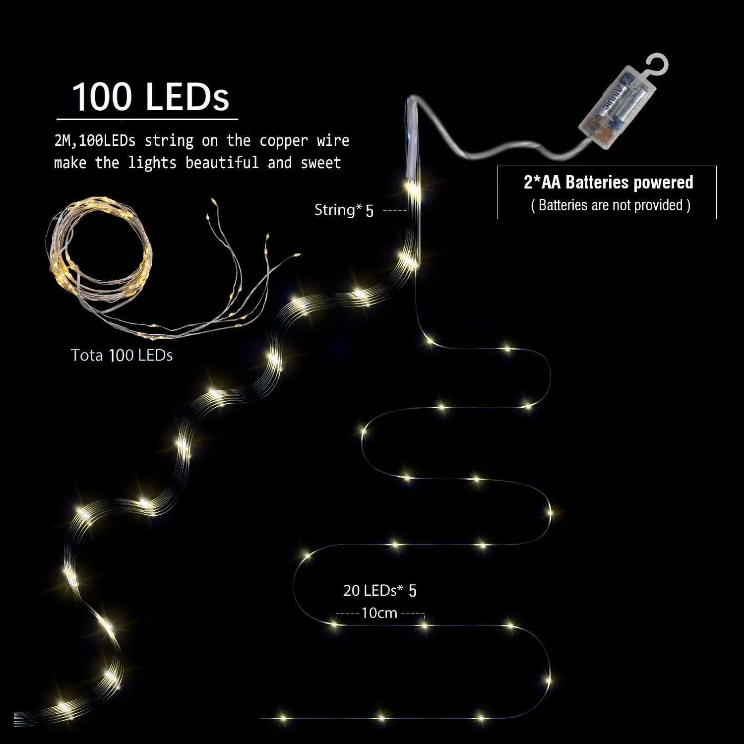 RGB Christmas Tree Branch Lights Battery Timer Outdoor Led Waterfall Lights Decoration Outdoor Home Christmas Wedding Ornaments W251107