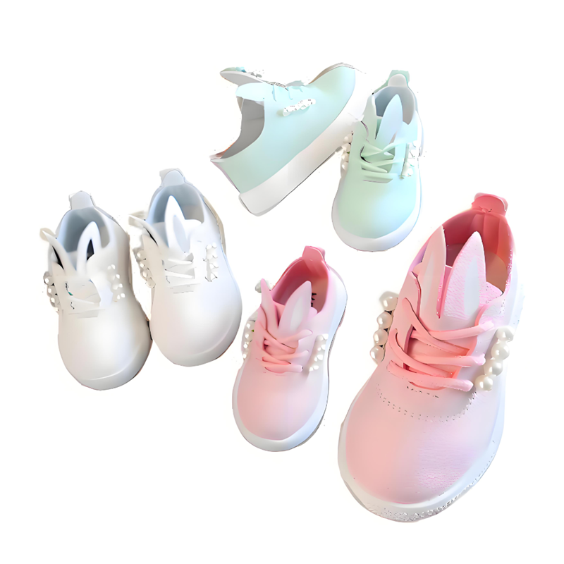 Pair of Baby Shoes Sneakers Star Luminous Casual Light Kids Toddler Kids Boys