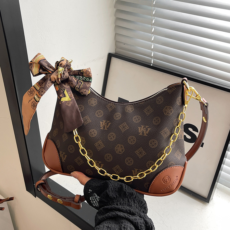 Designer Bag Luxury Bag High-Quality Free Shipping Crossbody Women's New Print Baguette All-In-One Large Capacity Shoulder Bag Single Shoulder Un