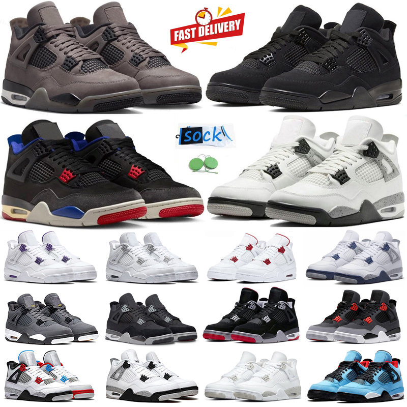 Big Size Basketball Shoes Men Women Sneaker Cava Stone Cozy Girl Military Black Cat White Cement Deep Green Thunder Royal Blue Pizza Oreo Man Trainers Sports Sneakers