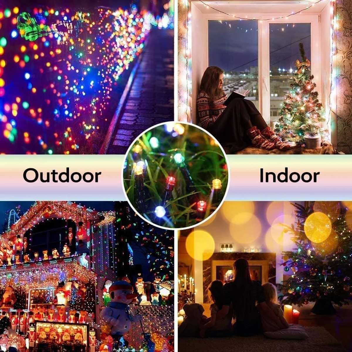 102M 800LEDs Outdoor 220V LED Fairy String Lights Christmas Lights For Garland Wedding Party Holiday Garden Lamp Holiday Decor W251107