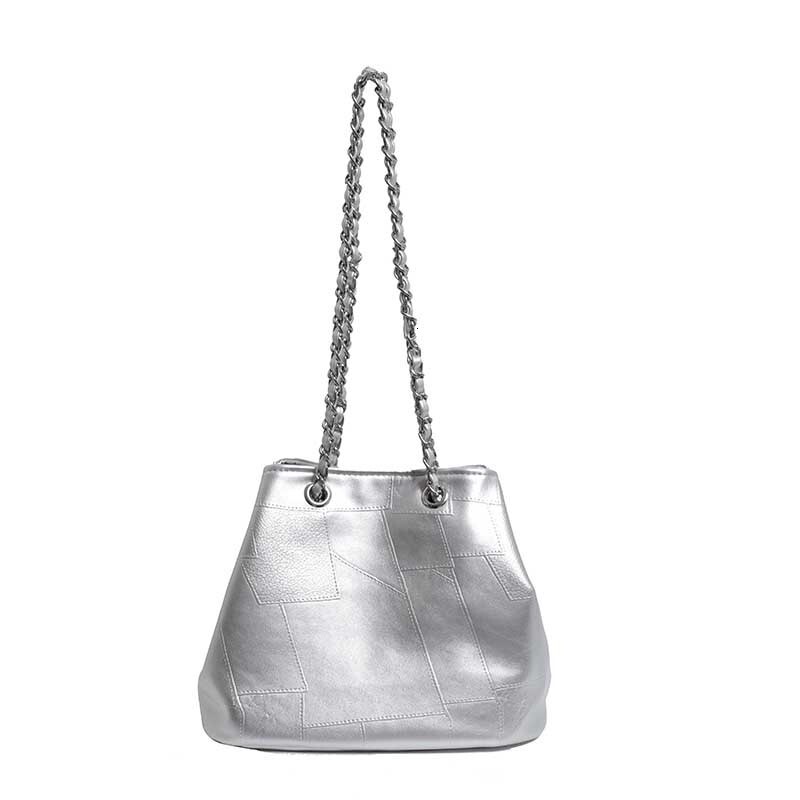 2025S Designer Women S Bag Large Capacity Bucket Women New Fashionable Versatile Chain Shoulder Crossbody Bag With Texture For Work And Commuting Armp