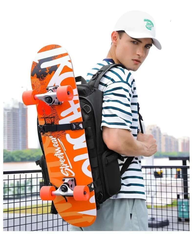OZUKO 17.3 Inch Helmet Shoulder Men Travel Backpack Outdoor Waterproof Rider Cycg Sports Motorcycle