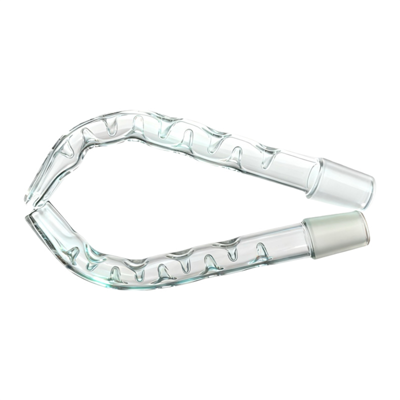 18mm male 3D Cooling Glass Mouthpiece tube stem Daily essential replacement parts