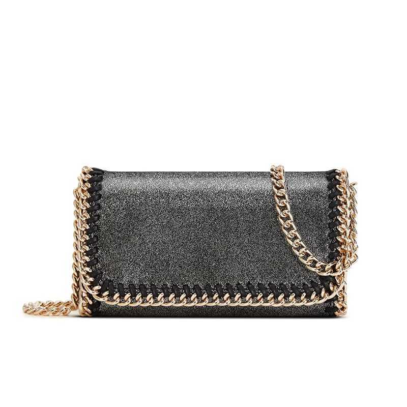 Luxury Designer Mini Crossbody Bag for Women Fashion Chain Shoulder Bag with Phone Purse Wallet Elegant Branded Handheld ClutchC250407