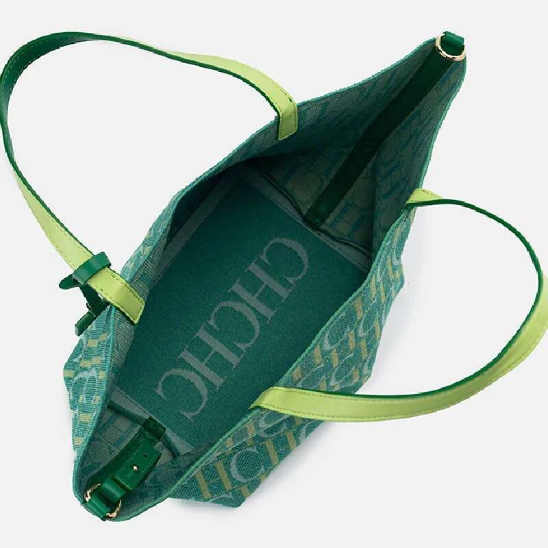 CH Popular Large Capacity Tote Versatile Elegant Casual Shopping High Quality Ladies Bag Women's Brand Fashion Letter Print